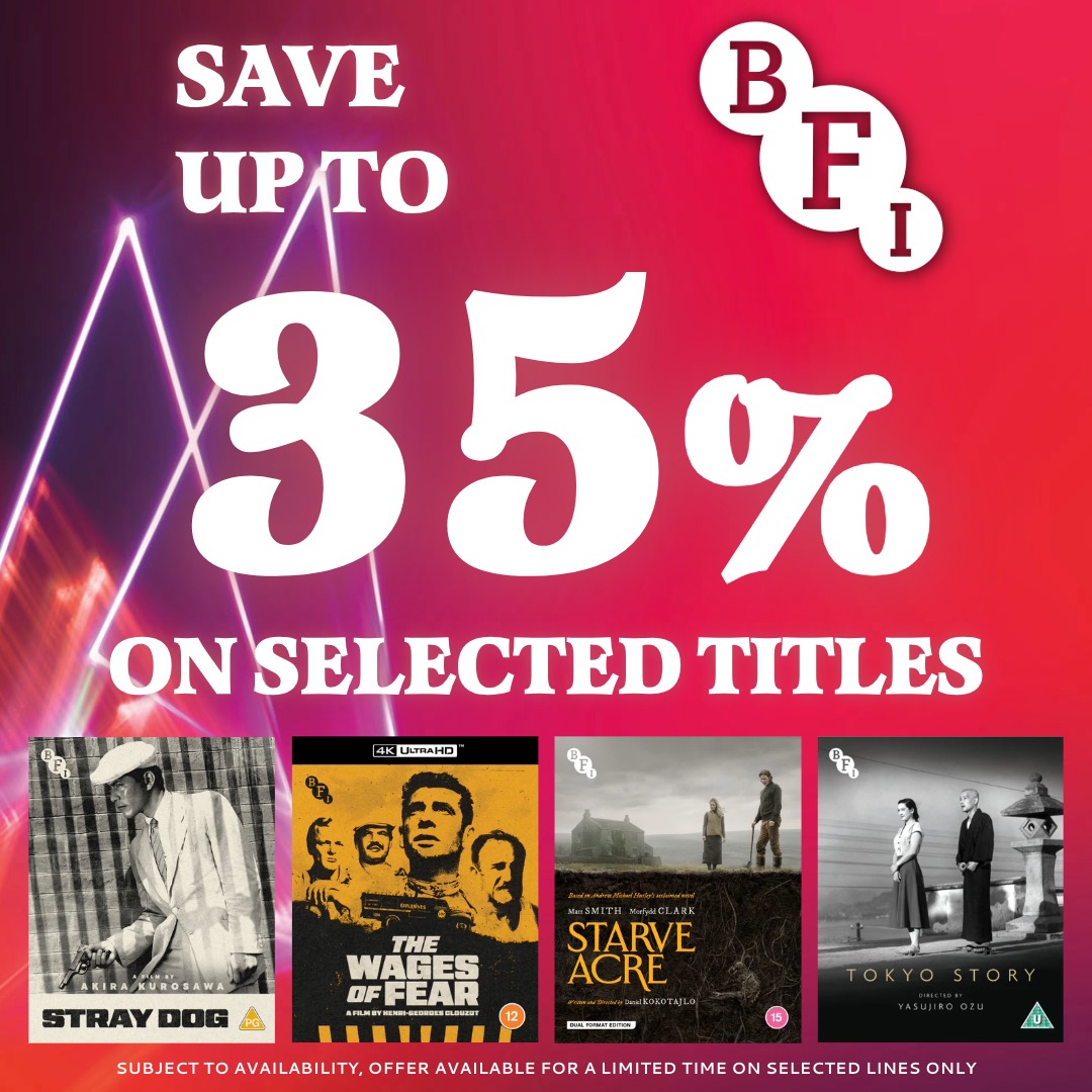 Save up to 35% on selected BFI titles