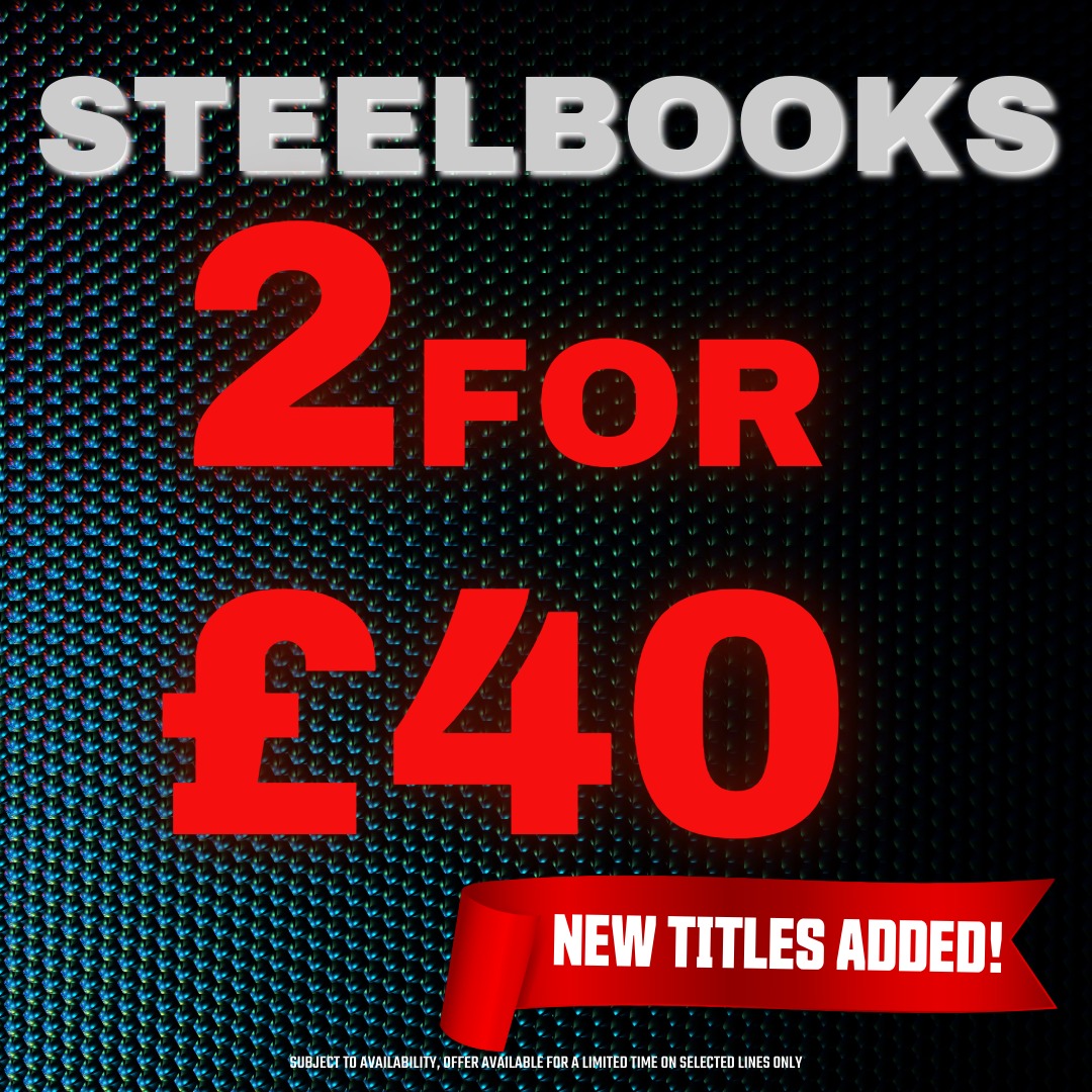 2 for £40 Steelbooks