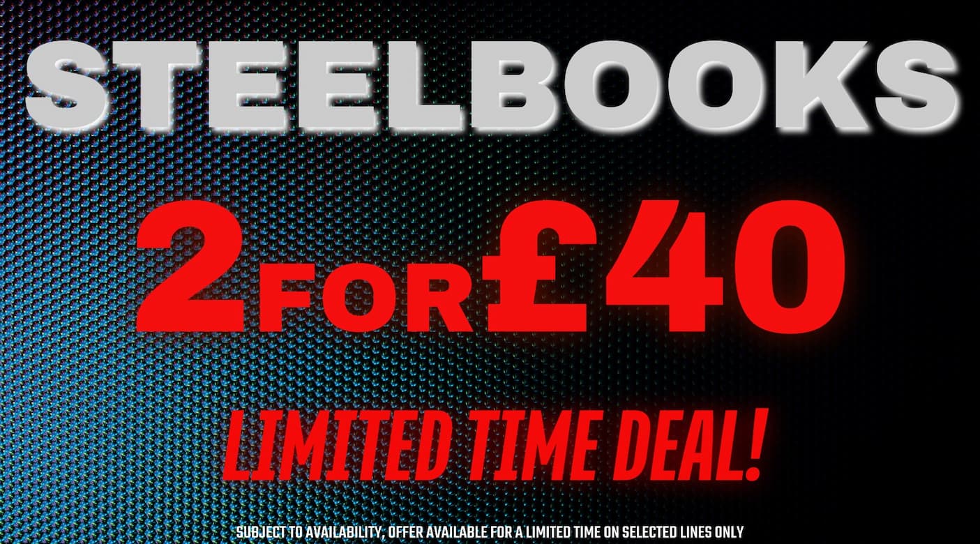 Steelbooks 2 for £40