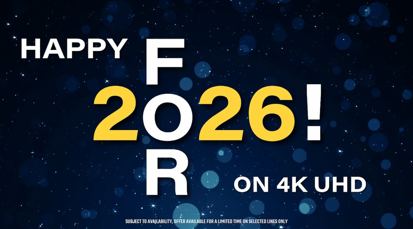 2 for £26 on 4K UHD!