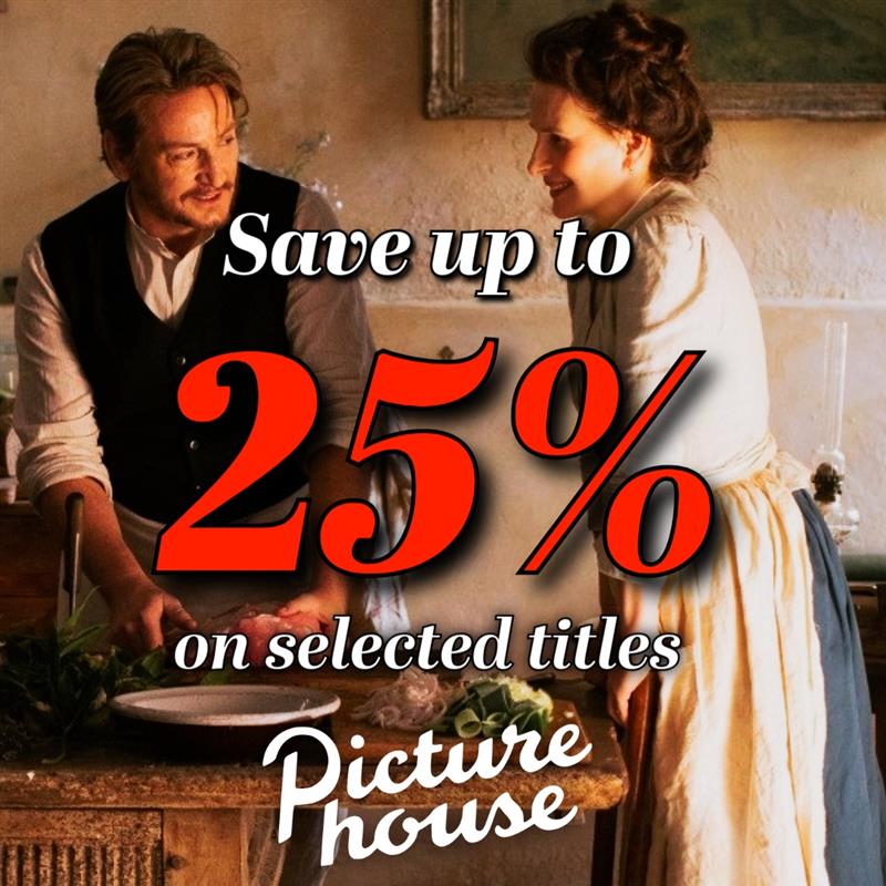 Save up to 25% on selected Picturehouse titles