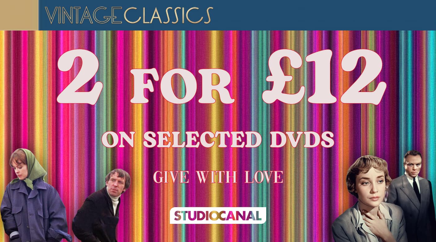 2 for £12 on Selected DVDs