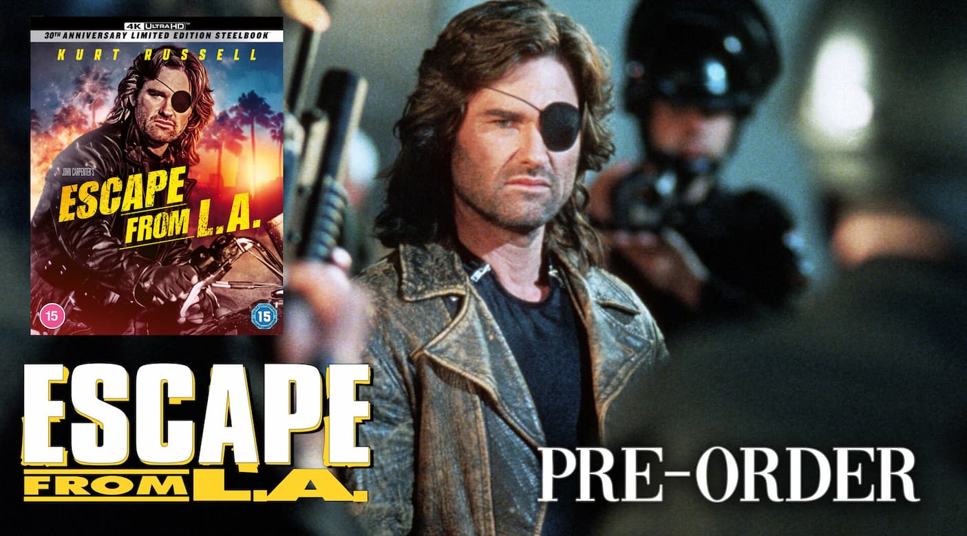 Pre-Order Escape From LA Steelbook