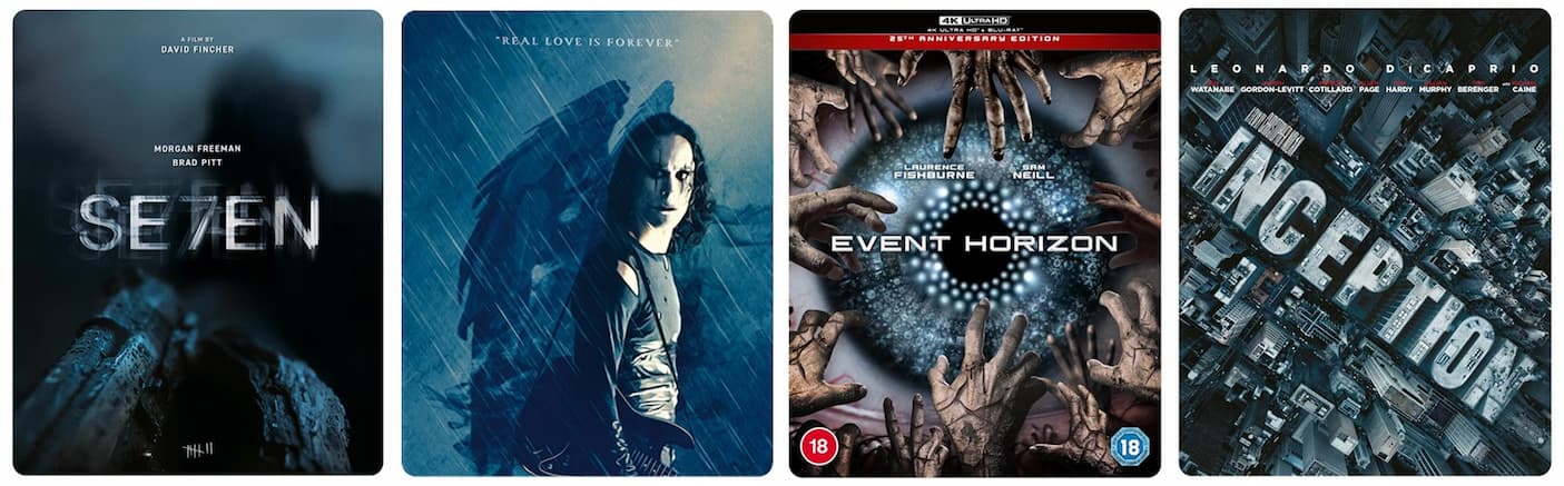 2 for £40 Steelbooks