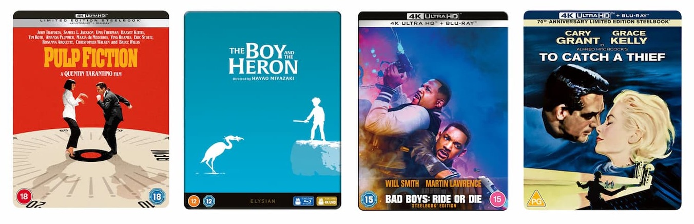 & 2 for £40 on 4K UHD Steelbooks Offers