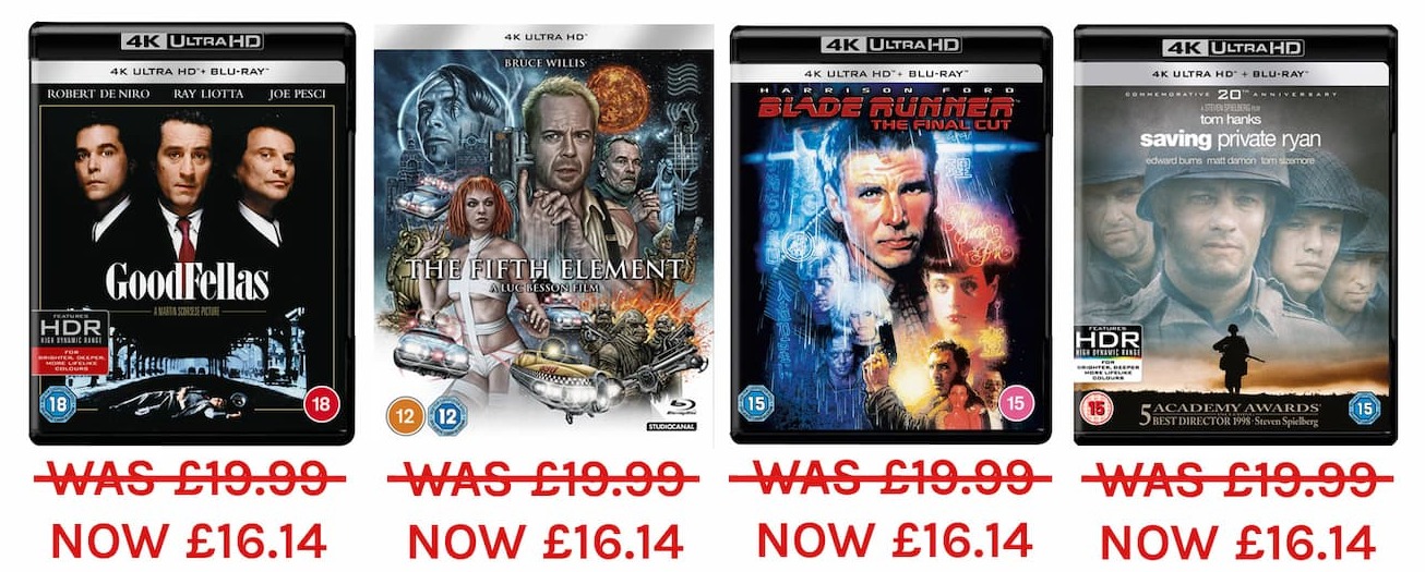 4K UHD 10 Year Anniversary Deals