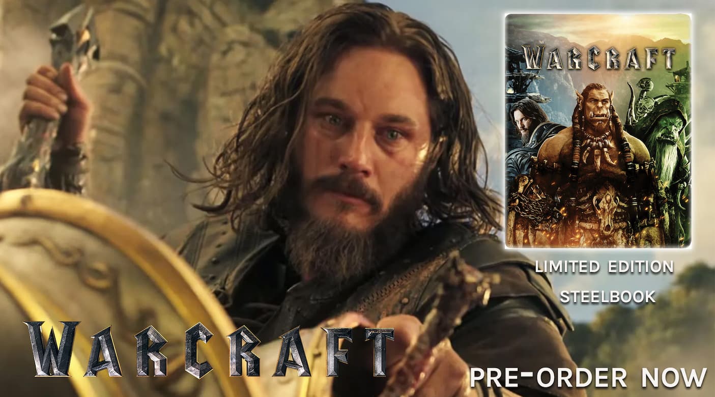 Pre-Order Warcraft Limited Edition Steelbook