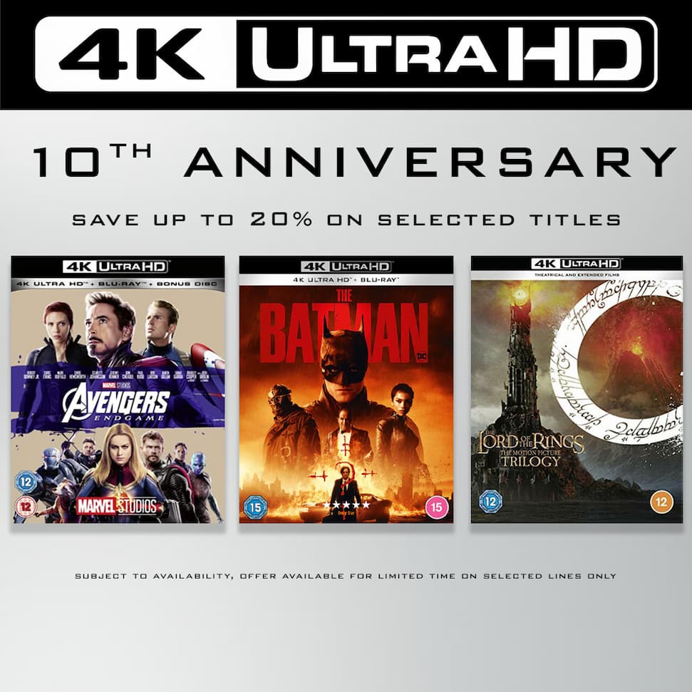 4K UHD Anniversary Deals