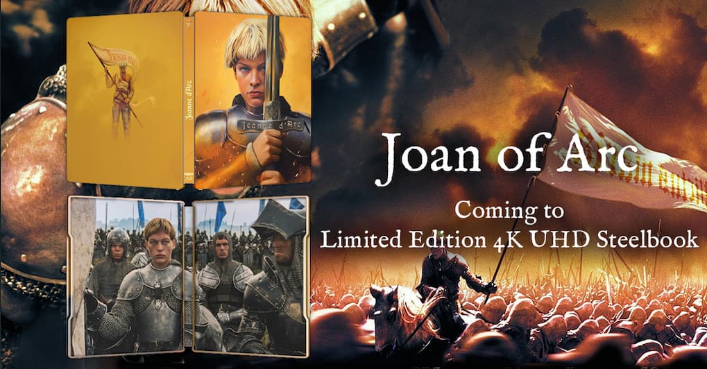 Pre-Order Joan of Arc Limited Edition 4K UHD Steelbook