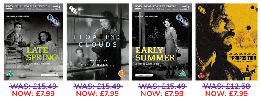 Save on selected BFI titles