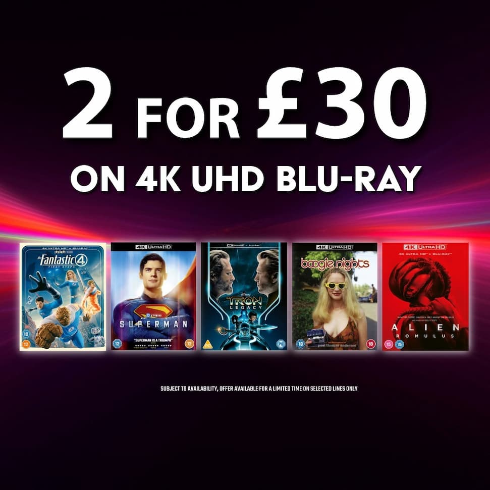 2 for £30 on 4K UHD