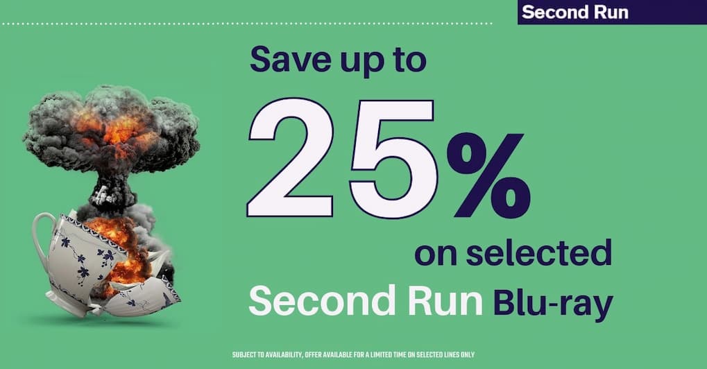 25% off Second Run