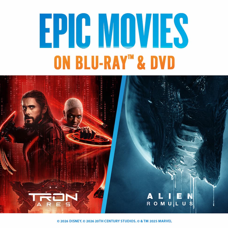 Epic Movies on Blu-ray & DVD