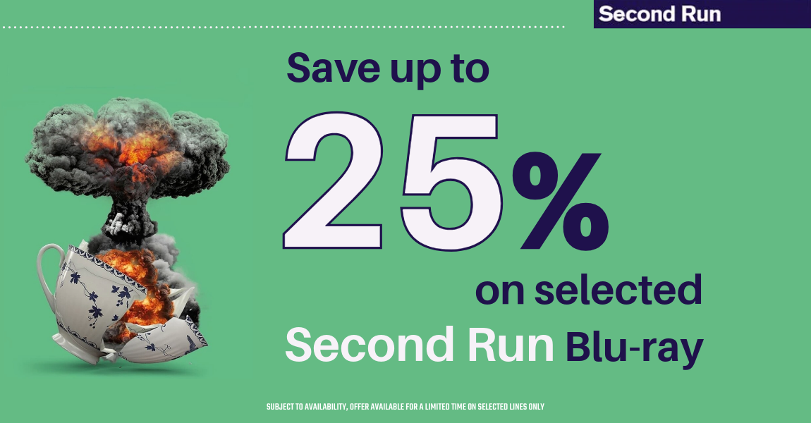 Up to 25% off Second Run 