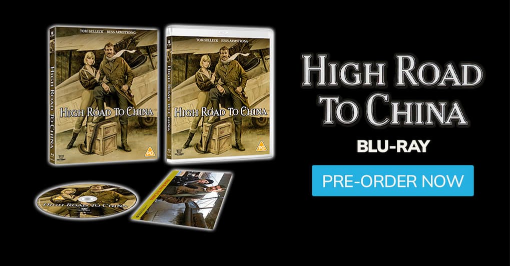 Coming from Toy Robot and Arrow Video, HIGH ROAD TO CHINA. Pre-Order from Rarewaves.com