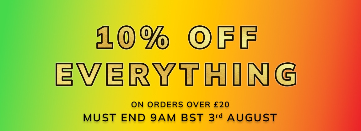 10% Off Everything When You Spend £20 or More. Use Code: RWJULY10. Ends 9AM BST Monday!