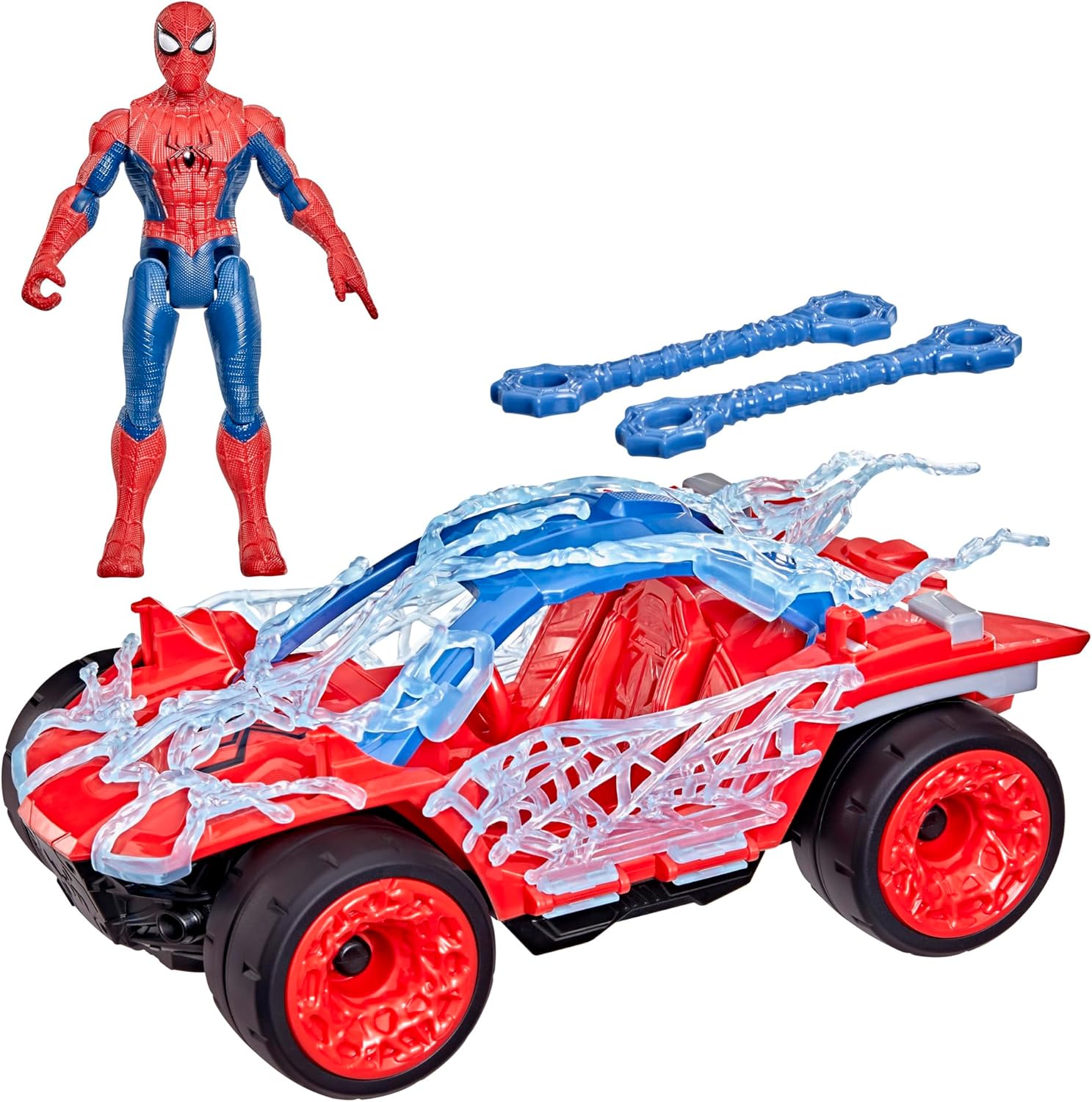 Spider-man Brand New Day ActionVerse Stretch & Blast Buggy Action Figure And Vehicle Toy Set 
