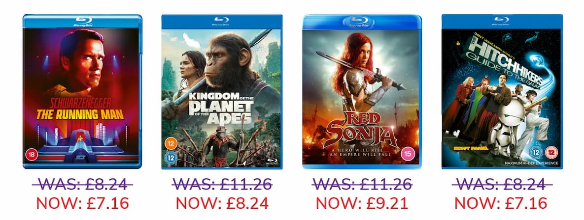 Sci-Fi & Fantasy Film Deals