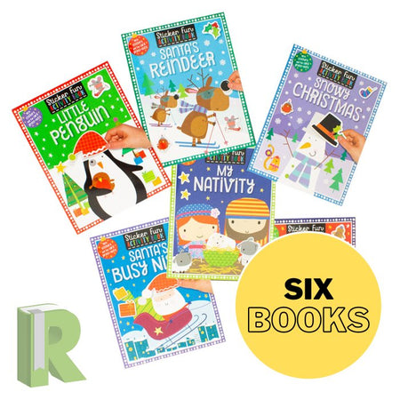 Christmas Sticker Fun Activity Collection