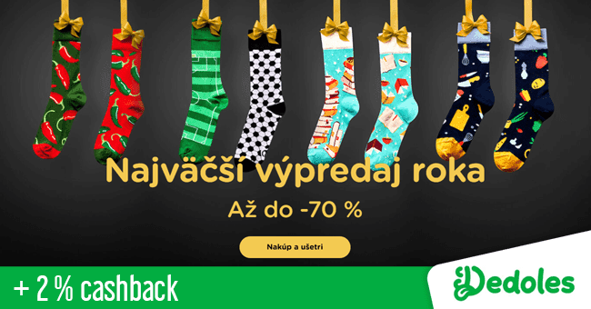 Dedoles.sk -  Black Friday: Zľavy až do 70 %