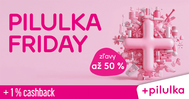 Pilulka.sk - Black Friday: Zľavy až 50 %