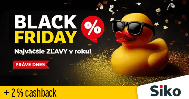 Siko.sk -  	Black Friday: Najväčšie zľavy v roku