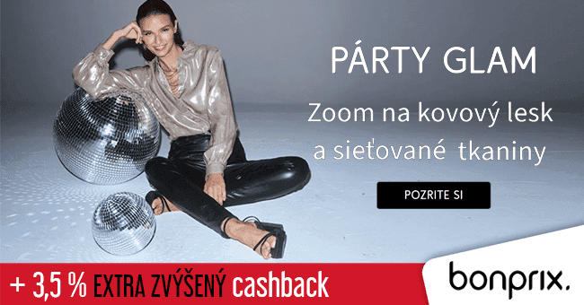 Bonprix.sk -  	Párty glam: Zoom na kovovlý lesk a sieťové tkaniny