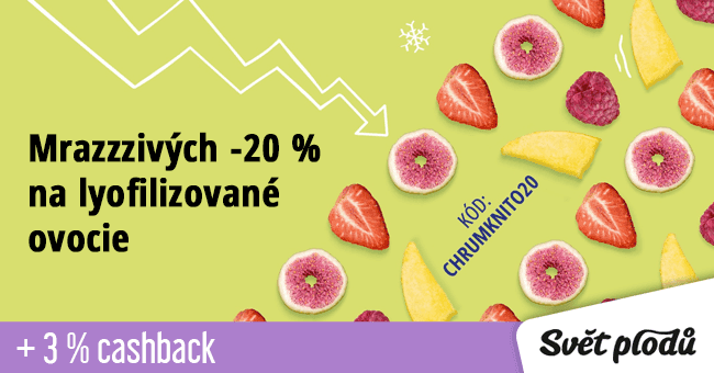 Svetplodu.sk - 20 % zľavový kupón na lyofilizované (mrazom sušené) ovocie