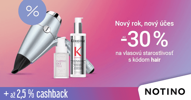 Notino.sk - HAIR WEEK: až 30 % zľavový kód na vybrané produkty