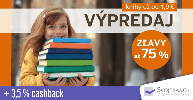 Svojtka.sk -  	Výpredaj: Zľavy až 75 %, knihy už od 1,9 €