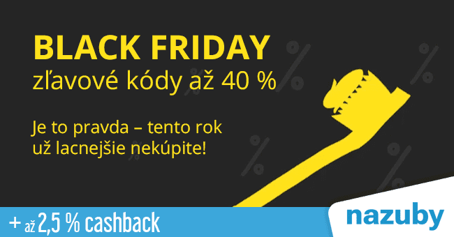 NaZuby.sk -  	Black Friday: Zľavy až do 40 %