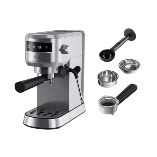 AEG EC6-1-6ST Gourmet 6 Espresso Siebträger Kaffeemaschine 