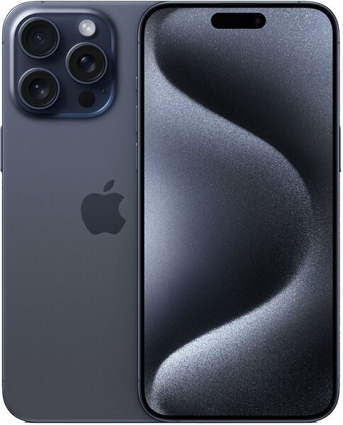 iPhone 15 Pro Max | 256 GB | Dual-SIM (eSIM, Nano-SIM) | Blauw titanium