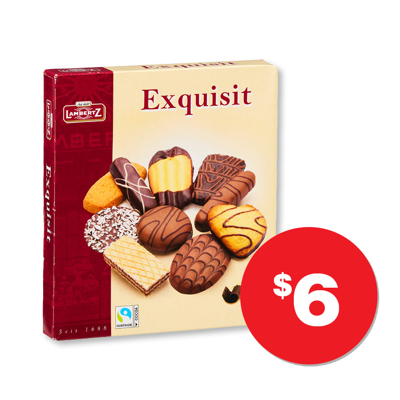 Lambertz Exquisit Assorted Biscuits 200g  $6