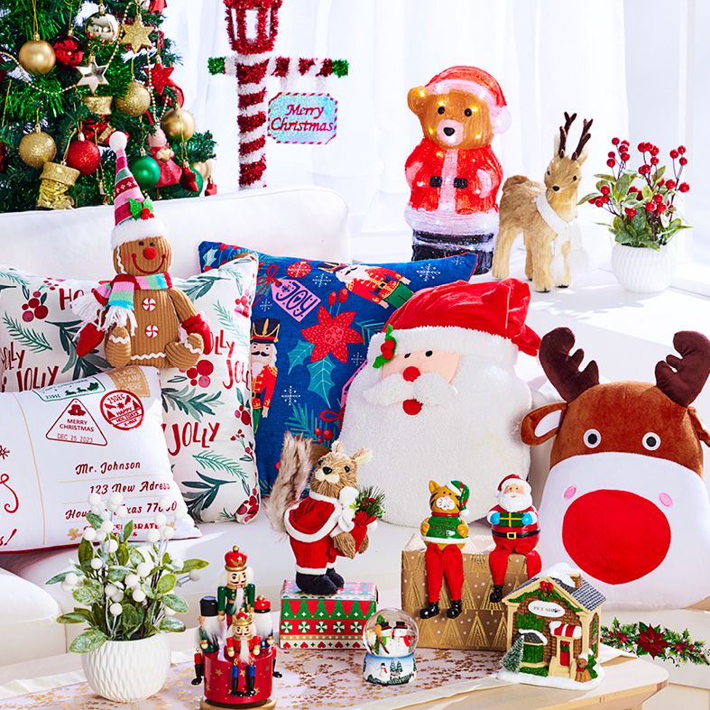 Santa-approved Christmas décor from $8.00