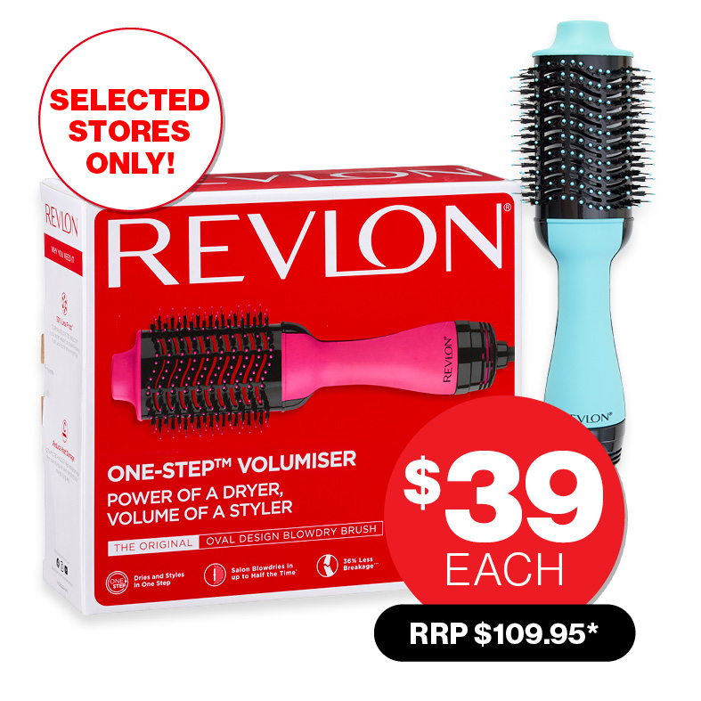 Revlon Volumiser 1.0 Blowout Brush $39 RRP $109.95*