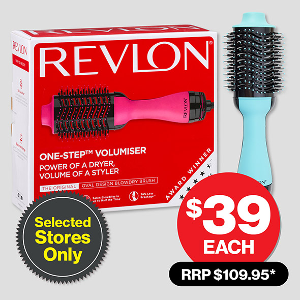 REVLON VOLUMISER 1.0 BLOWOUT BRUSH $39 RRP $109.95