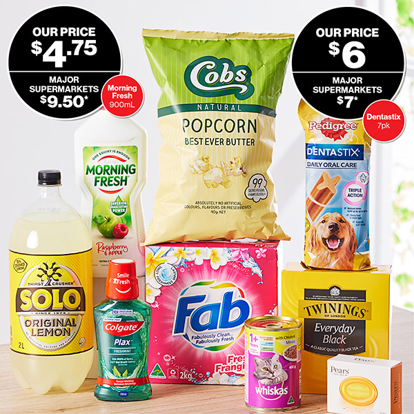 Stock up on everyday essentials without breaking the bank! From snacks to cleaning must-haves, these unbeatable prices make smart shopping easy