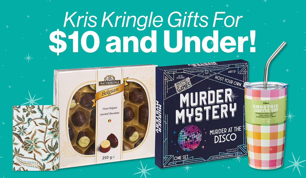 Kris Kringle Gifts for $10 and Under