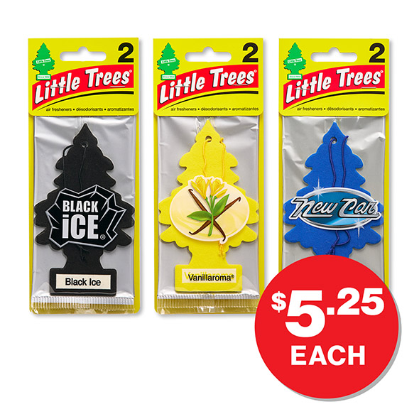 Little Trees Car Freshener 2pk Assorted  $2.75ea