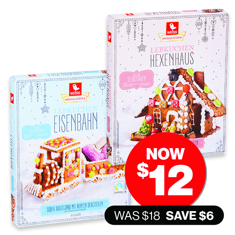 Weiss Lebkuchen Kits $12