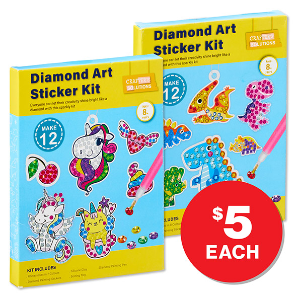 Diamond Painting Kit 12pc $5ea