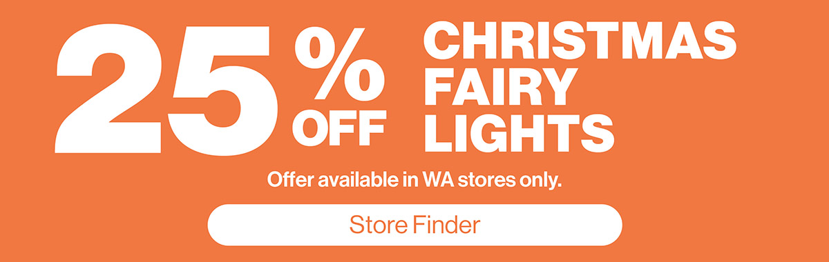 25% Off Christmas Fairy Lights