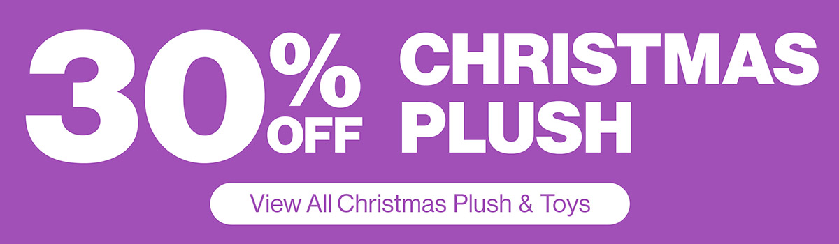 30% Off Christmas Plush