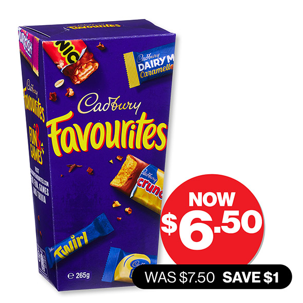 Cadbury Favorites 265g