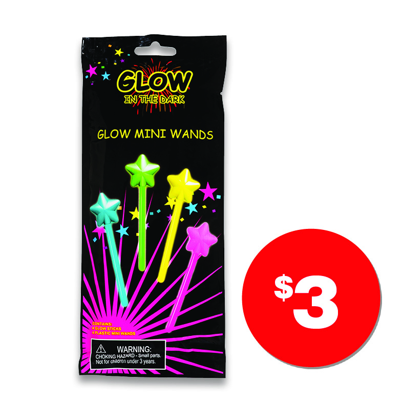 Glow Wand 4PK $3.00