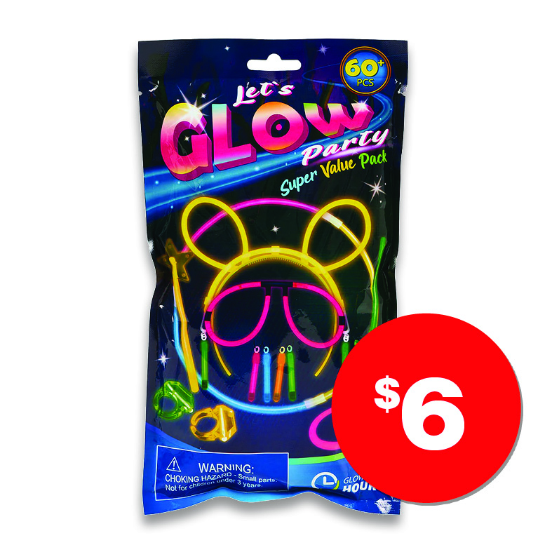 Glow Super Value Pack 60PC $6