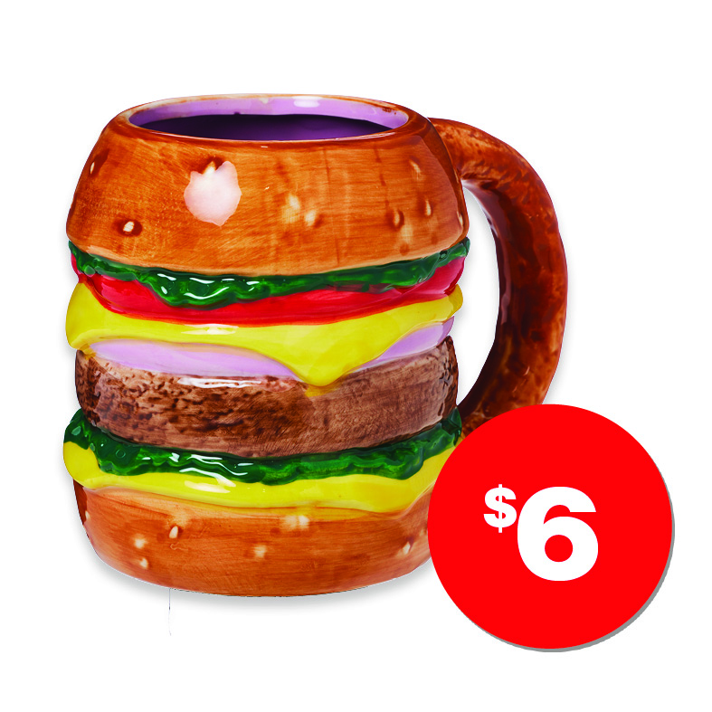 Hamburger 3D Mug  $6