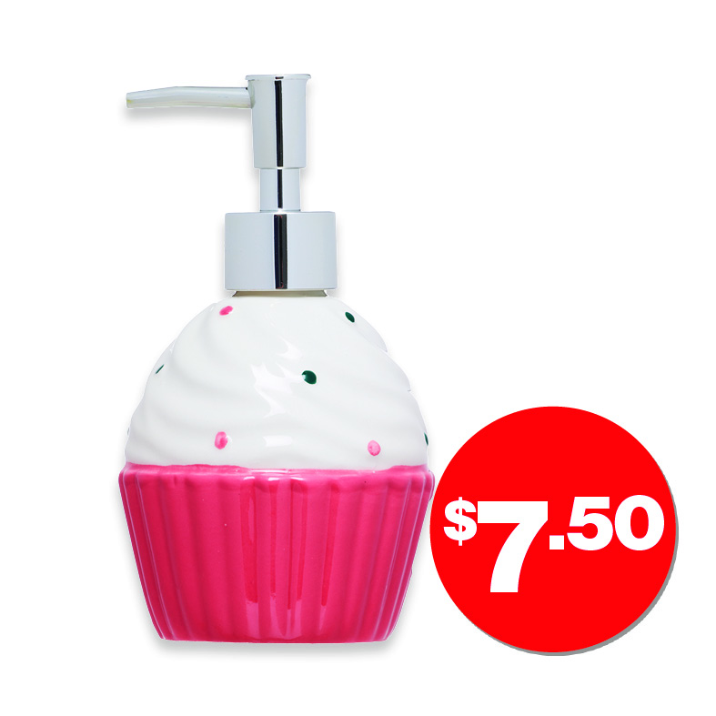 Cupcake Soap Dispenser 