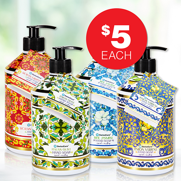 Italian Hand Wash 630mL Assorted